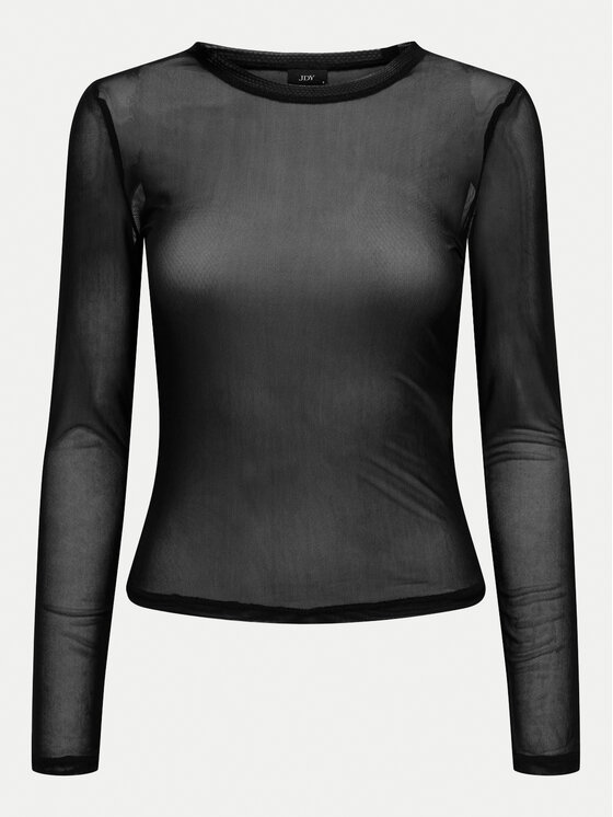 JDY JDY Majica Elsa 15303787 Crna Slim Fit