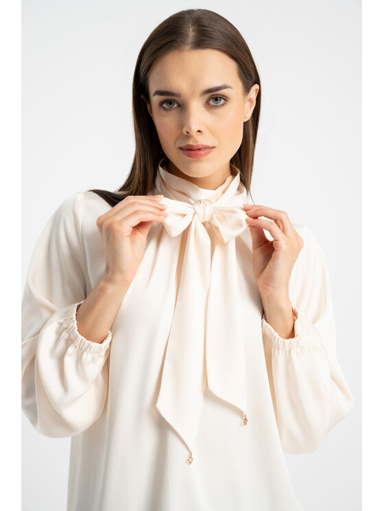 CLICK CLICK Μπλουζάκι 10-6916 Εκρού Relaxed Fit