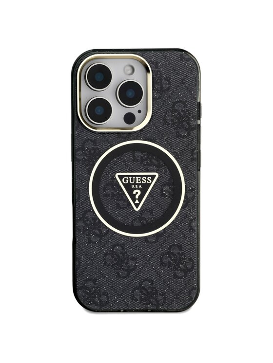 Guess Guess Etui na telefon Apple iPhone 16 Pro Czarny