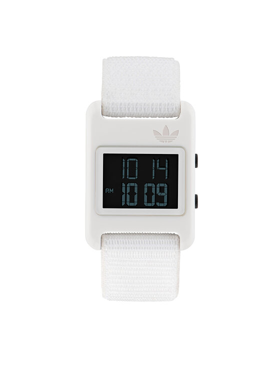 adidas Originals Pulkstenis Retro Pop Digital Watch AOST23064 Balts