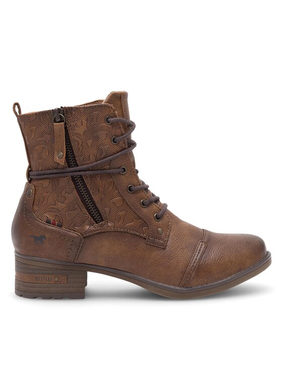 Mustang Mustang Schnürschuhe 1229-508 Braun