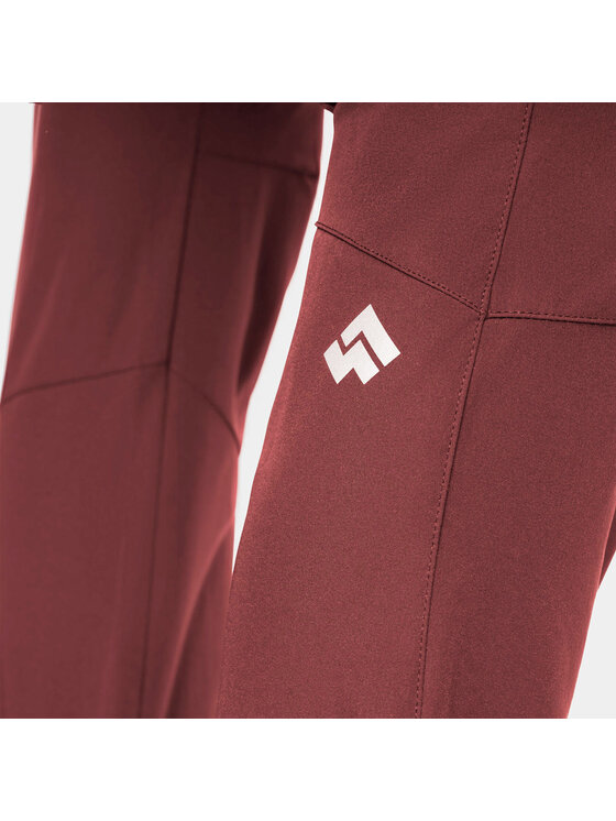 Alpinus Alpinus Spodnie outdoor Marmore Bordowy Regular Fit