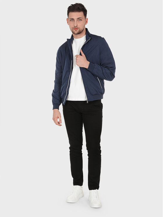 Evenemen Evenemen Kurtka przejściowa KW22 Granatowy Slim Fit