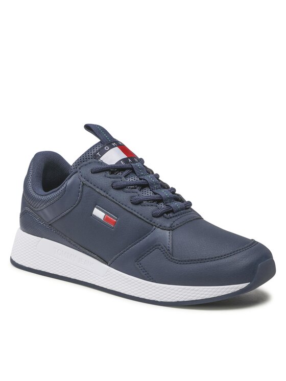 Tommy Jeans Tommy Jeans Снікерcи Flexi Runner Ess EM0EM01080 Cиній