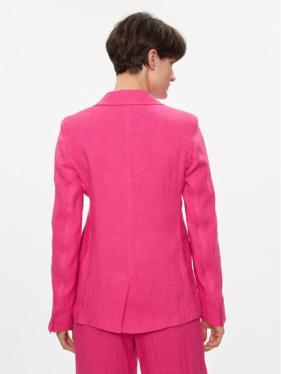 Weekend Max Mara Weekend Max Mara Marynarka Nalut 2415041032 Różowy Regular Fit