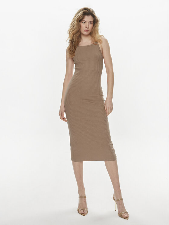 Brave Soul Brave Soul Suvekleit LDRJ-624TANYA Beež Straight Fit