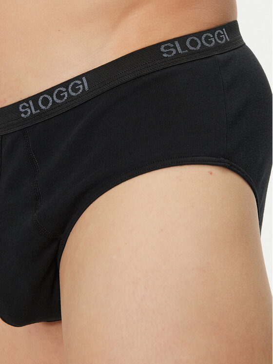 Sloggi Sloggi Set slip gaćica﻿ 10020412 Crna