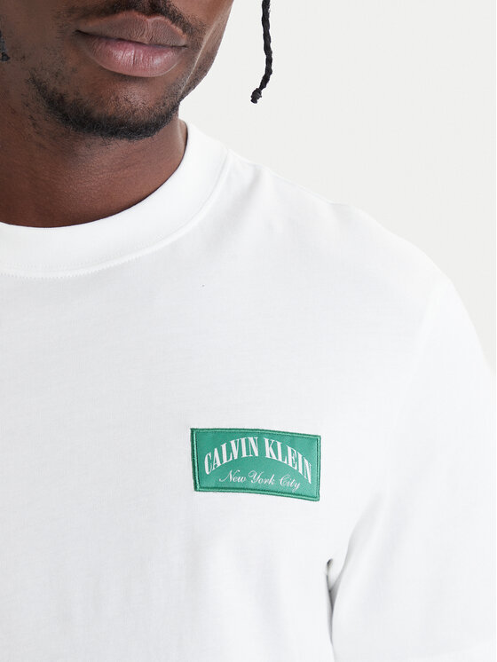 Calvin Klein Jeans Calvin Klein Jeans T-krekls 20s Easy LV04RF294G Balts Regular Fit