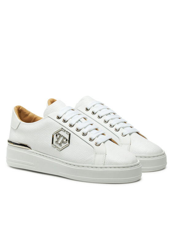 PHILIPP PLEIN PHILIPP PLEIN Sneakersy AADS USC0665 PLE010N Biały