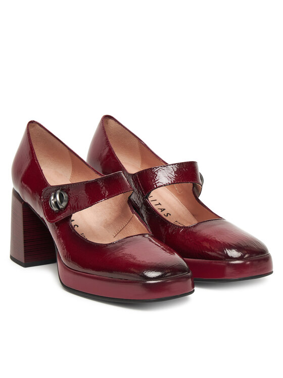 Hispanitas Hispanitas Halbschuhe HI254305 Dunkelrot