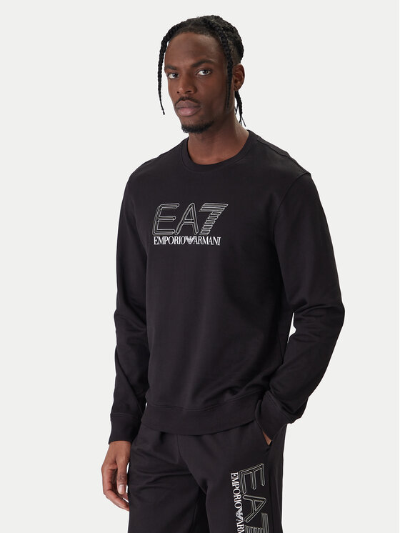 EA7 Emporio Armani EA7 Emporio Armani Bluză 7M001312 AF13512 UC001 Negru Regular Fit