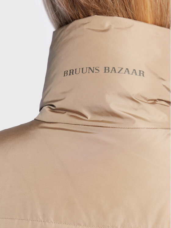 Bruuns Bazaar Bruuns Bazaar Μπουφάν πουπουλένιο Lucky BBW2528 Μπεζ Regular Fit