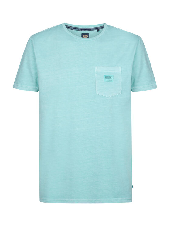 Petrol Industries Petrol Industries T-Shirt M-1050-TSR632 Niebieski Regular Fit