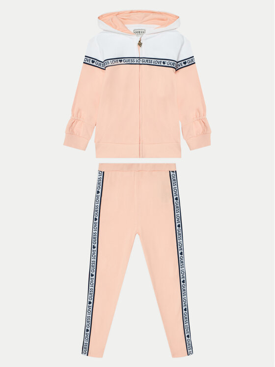 Guess Tuta K5RG02 KA6R4 Rosa Regular Fit, taglia : 4Y