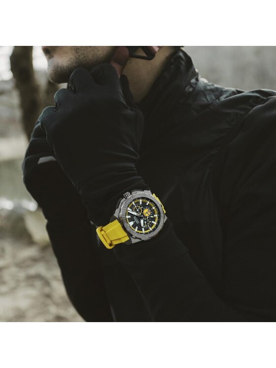 Festina Festina Zegarek F20725-1 Żółty