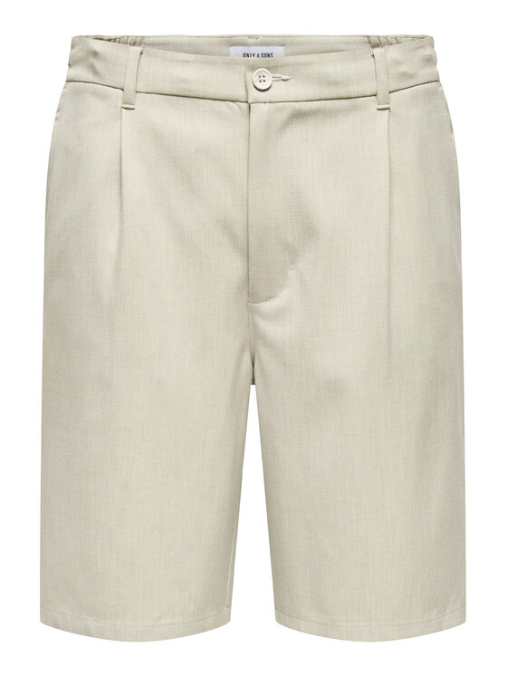 Only & Sons Only & Sons Medžiaginiai šortai Lou 22032473 Smėlio Regular Fit