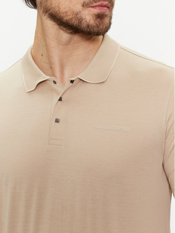 KARL LAGERFELD KARL LAGERFELD Поло 745000 542200 Бежевий Regular Fit