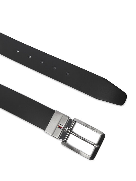 Tommy Hilfiger Tommy Hilfiger Vyriškas Diržas Business Rev Lux Set Gp AM0AM13831 Juoda
