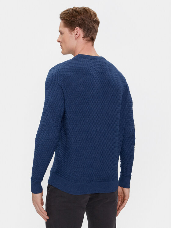 Bugatti Bugatti Pullover 7400 25521 Blau Regular Fit
