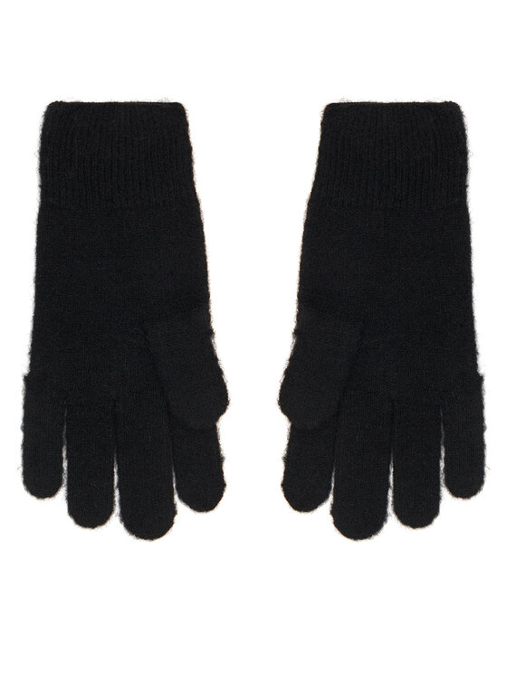 Tommy Hilfiger Tommy Hilfiger Damenhandschuhe Flag Fluffy AW0AW17797 Schwarz