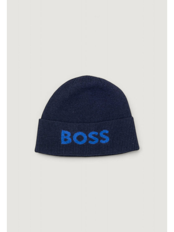 BOSS BOSS Czapka Elios_Hat 10274291 01 Niebieski