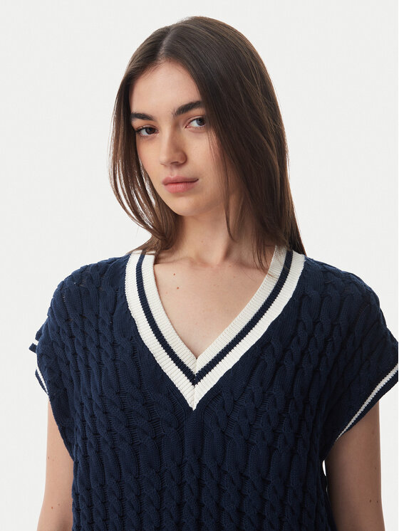 Tommy Jeans Tommy Jeans Džemperis DW0DW22927 Tumši zils Regular Fit