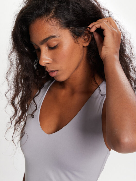 Girlfriend Collective Girlfriend Collective Top Zoe 1024 Ljubičasta Slim Fit