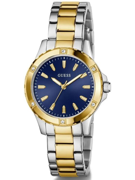 Guess Guess Hodinky GW0948L3 Stříbrná