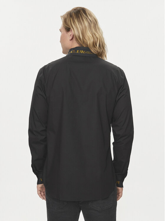 Versace Jeans Couture Versace Jeans Couture Πουκάμισο 76GAL2SW Μαύρο Regular Fit