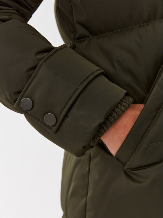 Guess Guess Wintermantel W3BL41 WFSW2 Khakifarben Regular Fit