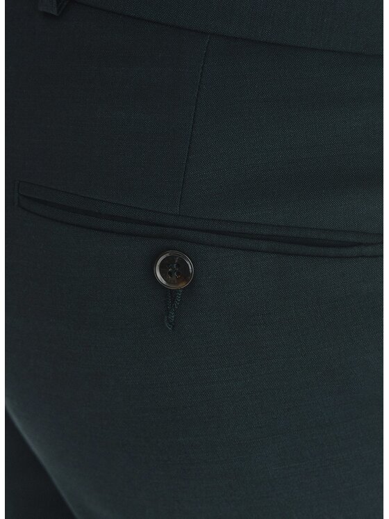 Pako Lorente Pako Lorente Spodnie garniturowe P000P-6G-005 Zielony Slim Fit