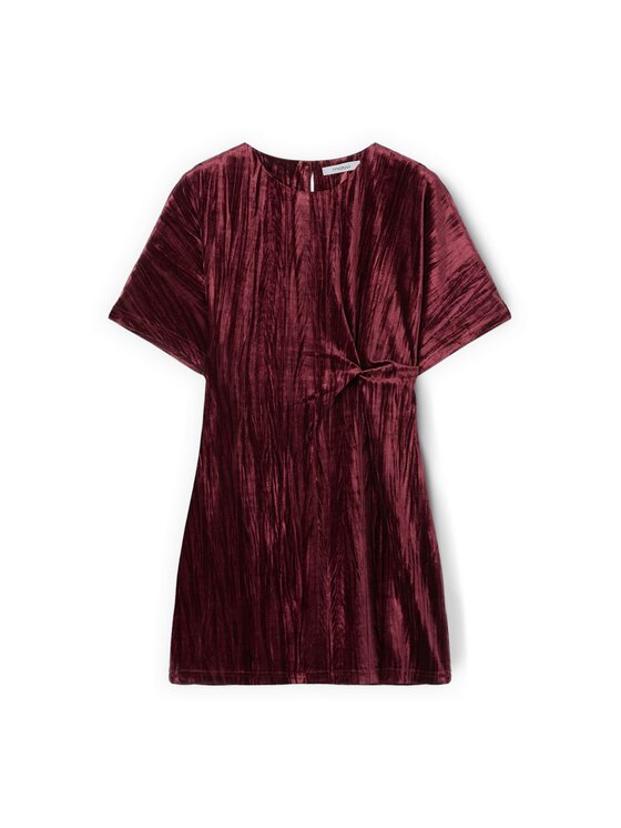 Motivi Motivi Vestito da giorno 7004W001530N036 Bordeaux Regular Fit