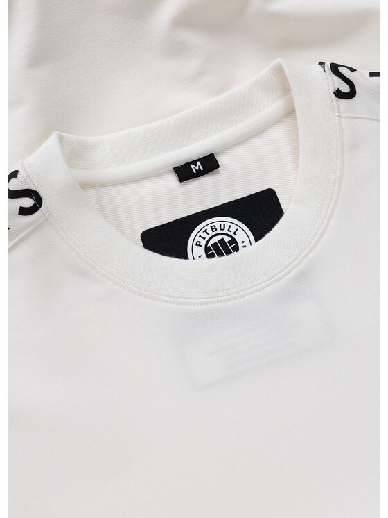 PITBULL PITBULL Bluza TAPE PARKER Biały Regular Fit