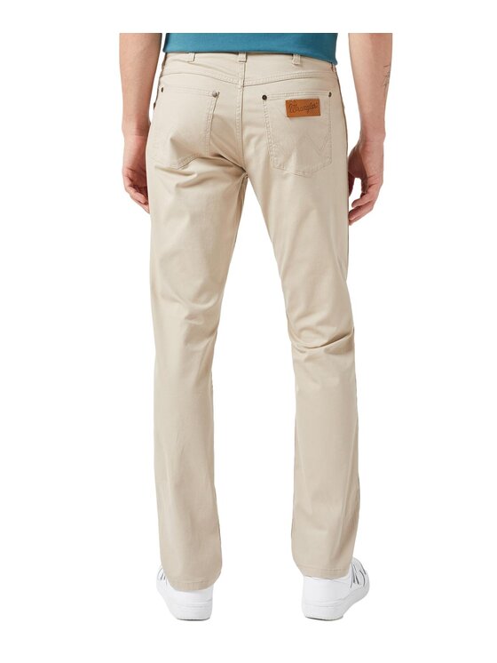Wrangler Wrangler Jeansy 112350799 Beżowy Regular Fit