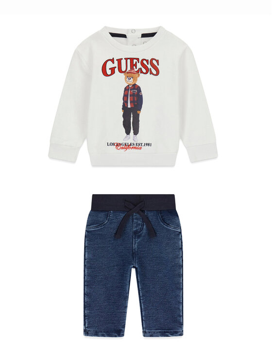 Guess Guess Dječji set I6BG02 K5804 Bijela Regular Fit