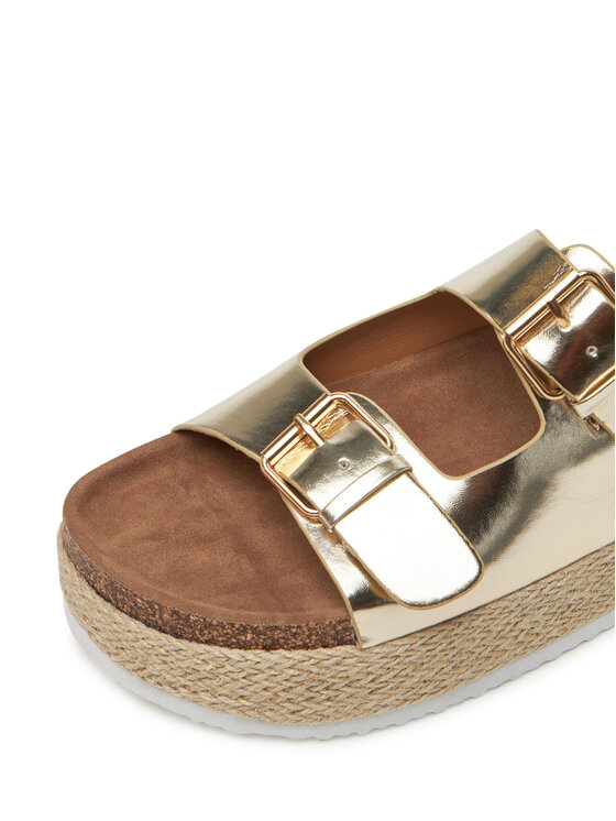DeeZee DeeZee Espadrilles LB-P1690 Goldfarben