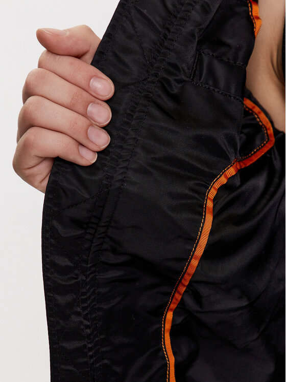 Alpha Industries Alpha Industries Kurtka bomber MA-1 156001 Czarny Slim Fit