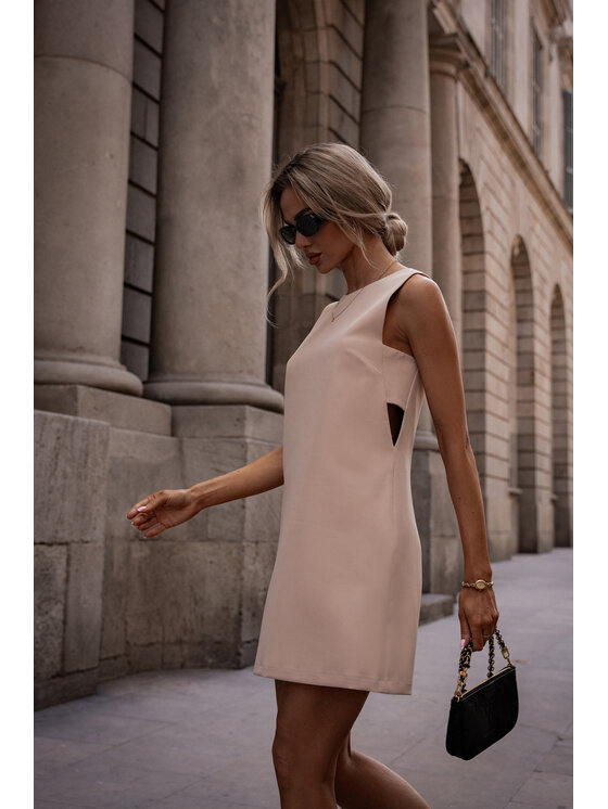Made of Emotion Made of Emotion Abito da sera M778 Beige Generous Fit