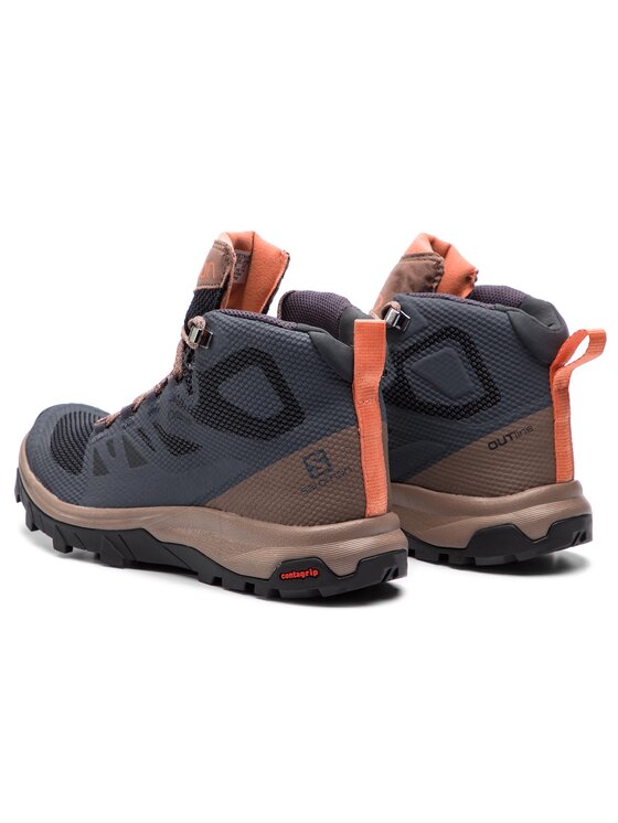 Salomon Salomon Turistiniai batai OUTline Mid Gtx W GORE-TEX 406794 20 V0 Pilka