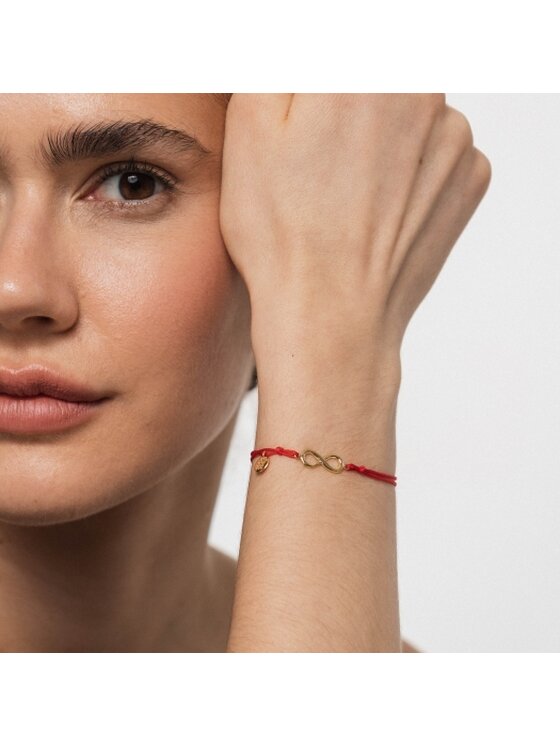 ANIA KRUK ANIA KRUK Bransoletka SGCAU0105Z Żółte złoto