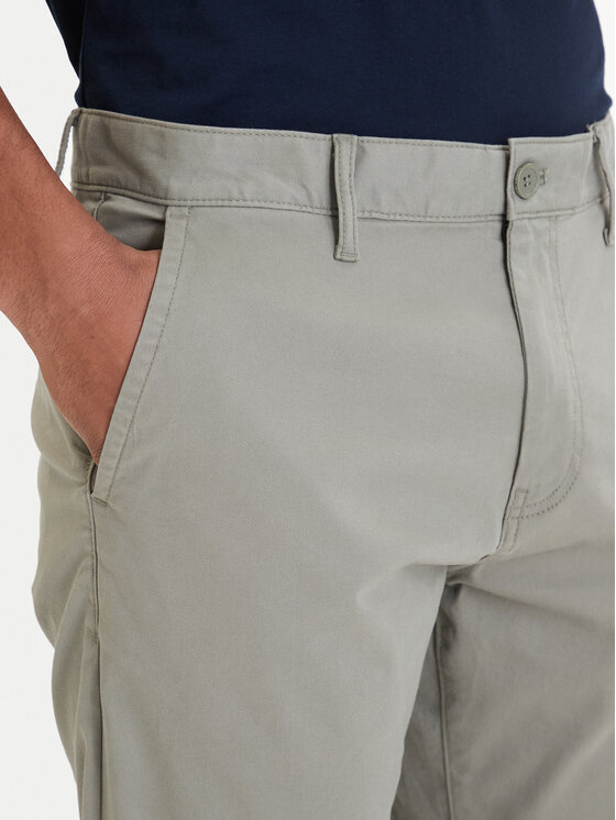 Tommy Jeans Tommy Jeans Bavlnené šortky Scanton DM0DM22852 Zelená Slim Fit