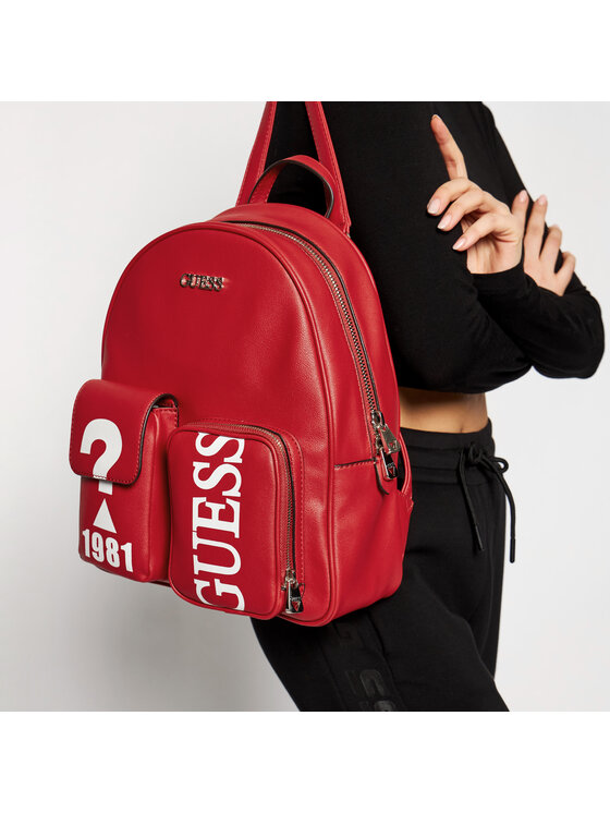 Sac a dos guess rouge sale