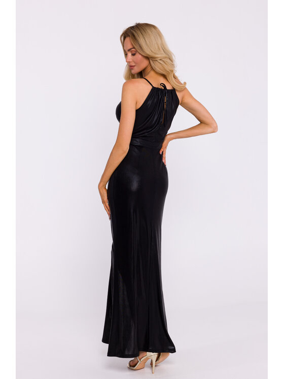 Made of Emotion Made of Emotion Abito da sera M833 Nero Sexy Straight Fit