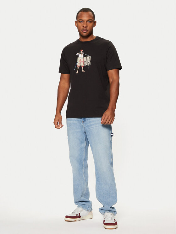 Puma Puma T-särk One Piece 624665 Must Regular Fit