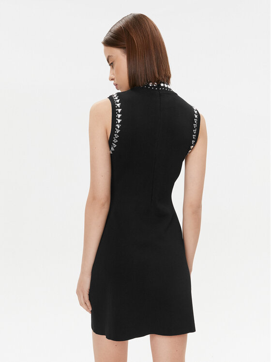 Gaudi Gaudi Trikotažinė suknelė 321FD13006 Juoda Regular Fit