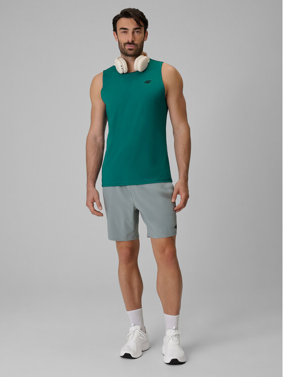 4F 4F Koszulka techniczna NO LIMITS Zielony Regular Fit