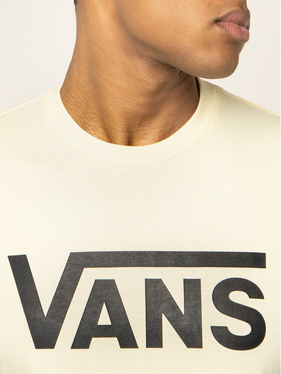 Vans Vans T-shirt Classic VN000GGGYNC1 Giallo Classic Fit