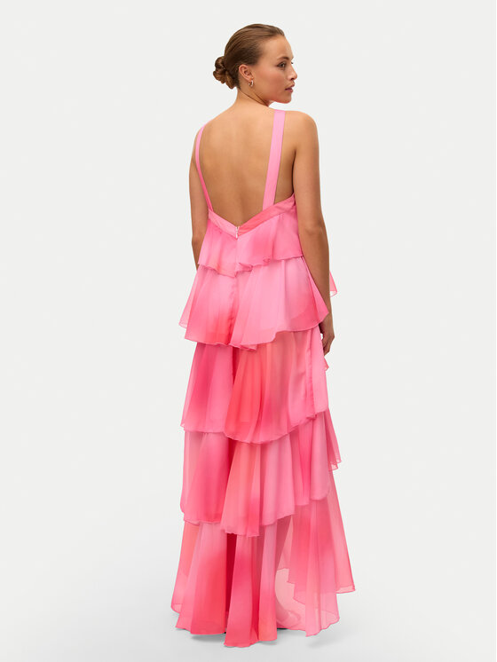 Vero Moda Vero Moda Estélyi ruha Felicia 10295237 Rózsaszín Slim Fit