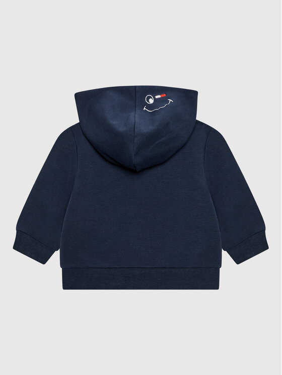 Tommy Hilfiger Tommy Hilfiger Completo T-shirt, felpa e pantaloni KN0KN01411 Blu scuro Regular Fit