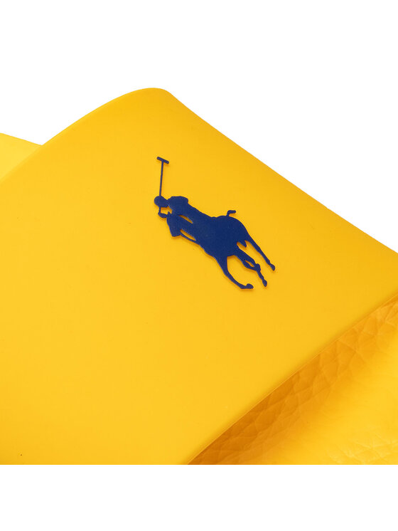 Polo Ralph Lauren Polo Ralph Lauren Plätud Polo Silde 809860988002 Kollane